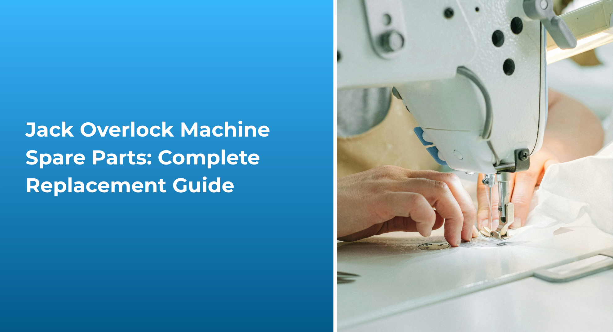 Jack Overlock Machine Spare Parts: Complete Replacement Guide – KAZZE
