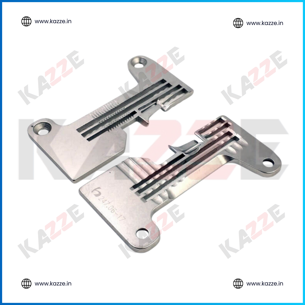 Jack Needle Plate For Spare Part Overlock 4 Thread E4 | C3